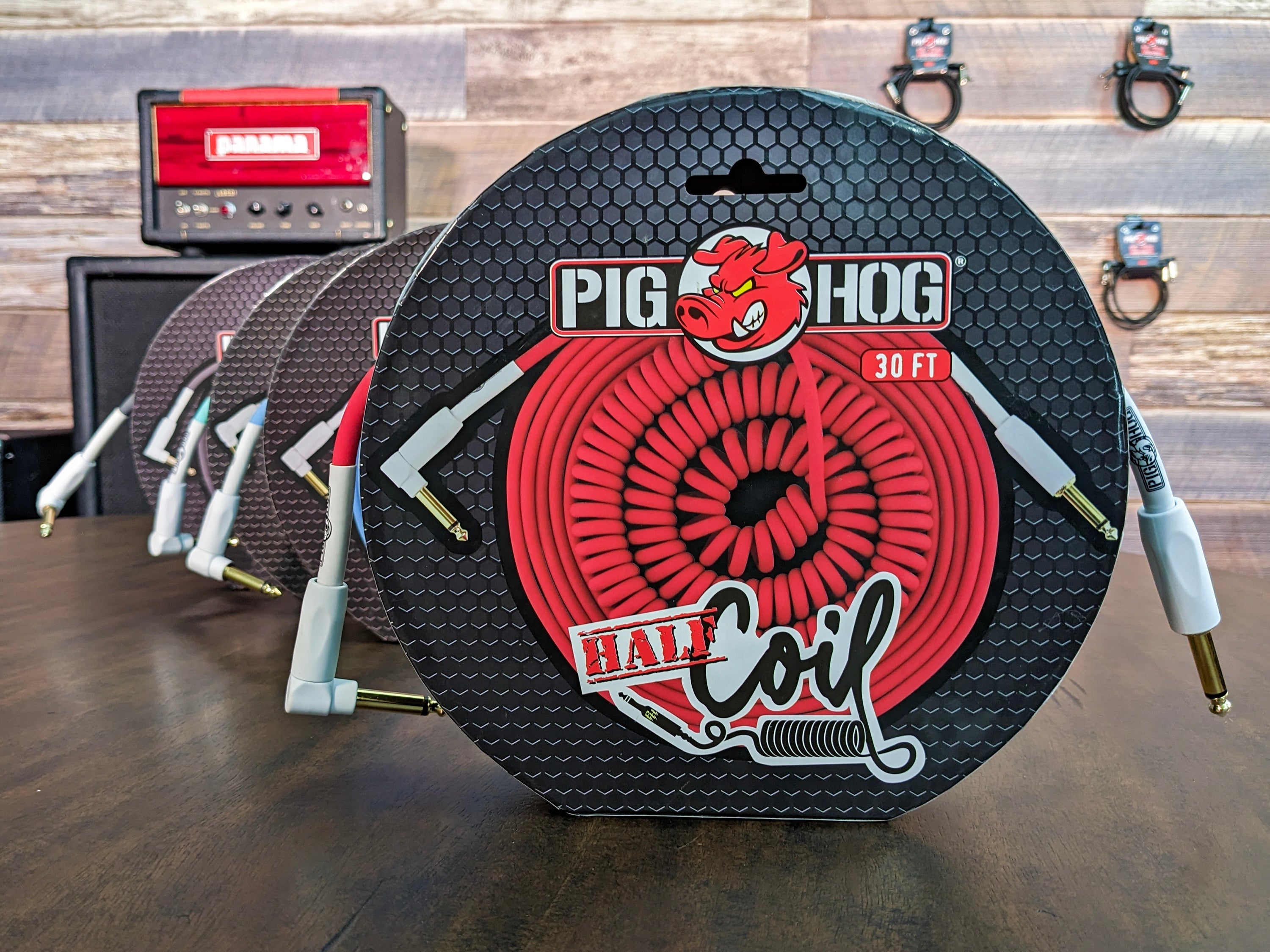 Pig Hog Half-Coil Instrument Cables