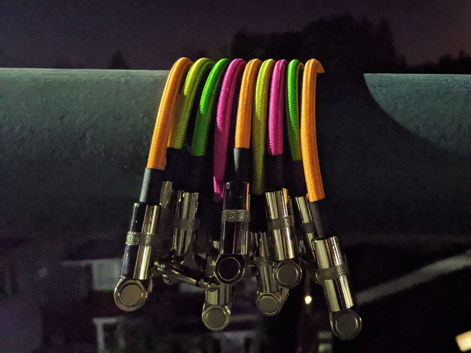 Neon Patch cables