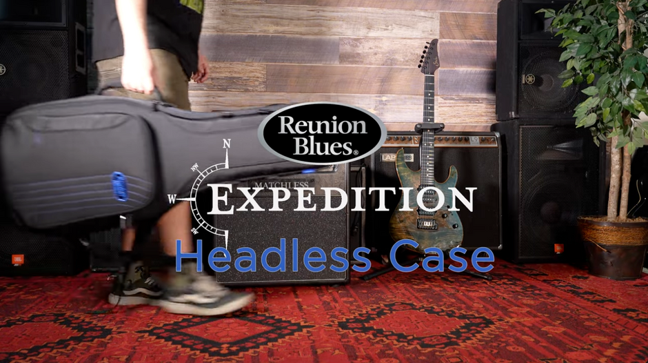Expedition headless guitar case video