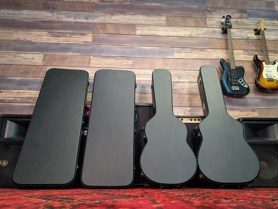 Kaces Economy Hardshell Small Body Acoustic Guitar Case