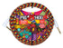 Pig Hog "Rainbow Sherbet" Instrument Cable, 10ft Right Angle