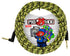 Pig Hog "Yellow Graffiti" Instrument Cable, 20ft Right Angle