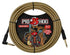 Pig Hog "Gold Ingot" Instrument Cable, 20ft Right Angle