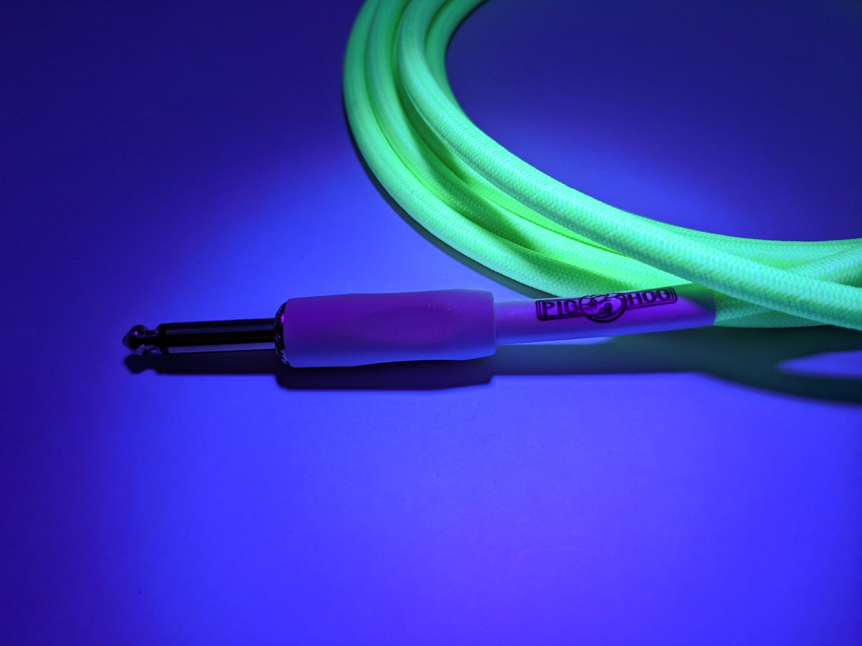 Pig Hog Glow In The Dark Instrument Cable 10ft