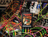 4 pk 10" mono patch cables (Neon orange, neon green, neon yellow, neon pink)