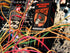 4 pk 24" mono patch cables (Neon orange, neon green, neon yellow, neon pink)