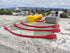 Pig Hog Lil Pigs 6in Low Profile Patch Cables - 4 pack, Candy Apple Red