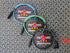 Pig Hog Hex Series Right Angle Mic Cable, 3ft - Daphne Blue