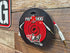 Pig Hog "Half Coil" Instrument Cable, 30 ft, Candy Apple Red