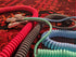 Pig Hog "Half Coil" Instrument Cable, 30 ft, Candy Apple Red