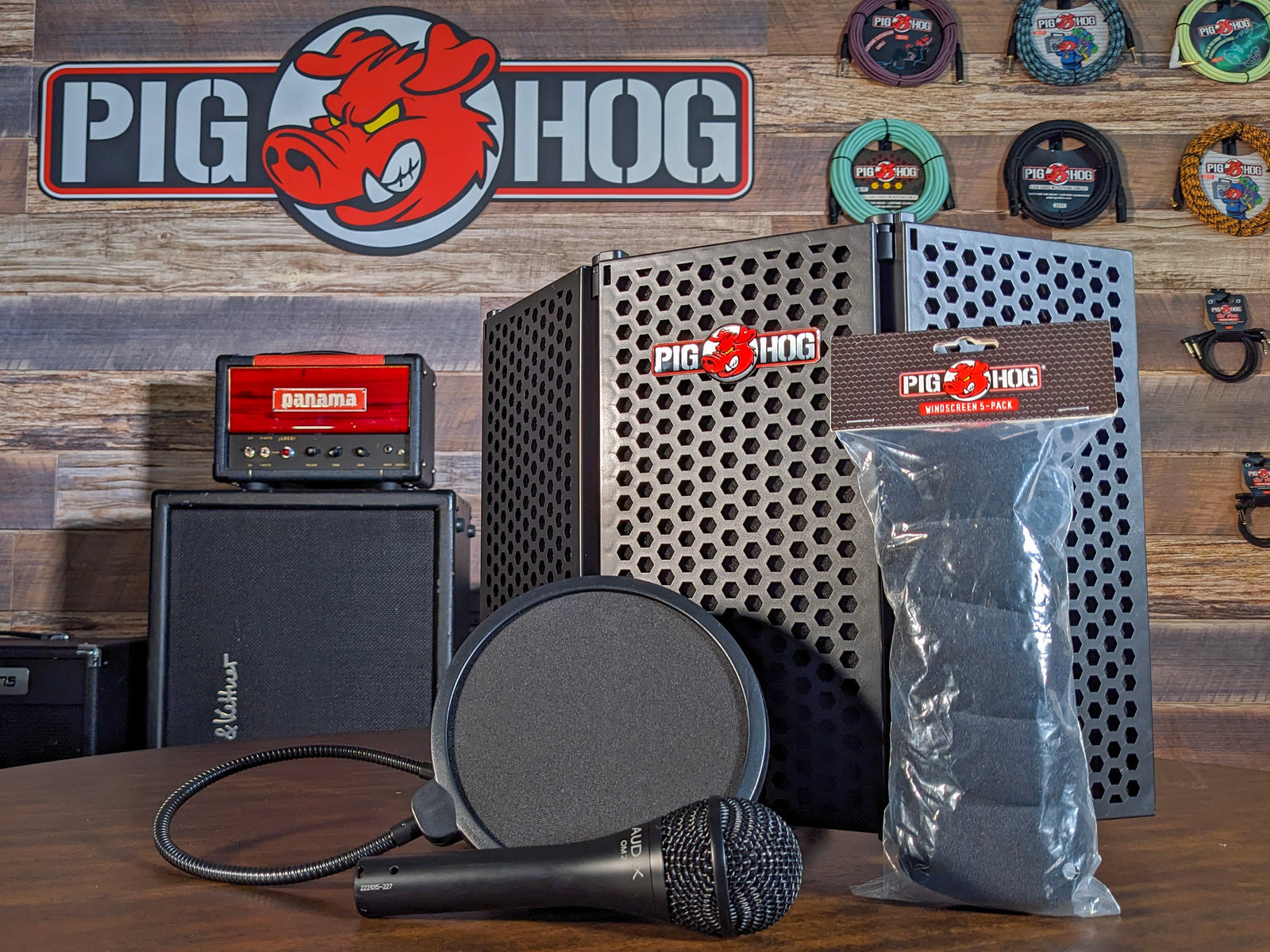 Pig Hog Microphone Isolation Shield