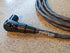 Pig Hog Hex Series Right Angle Mic Cable, 10ft - Grey