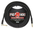 Pig Hog 25ft 1/4" - 1/4" Right Angle 8mm Inst. Cable
