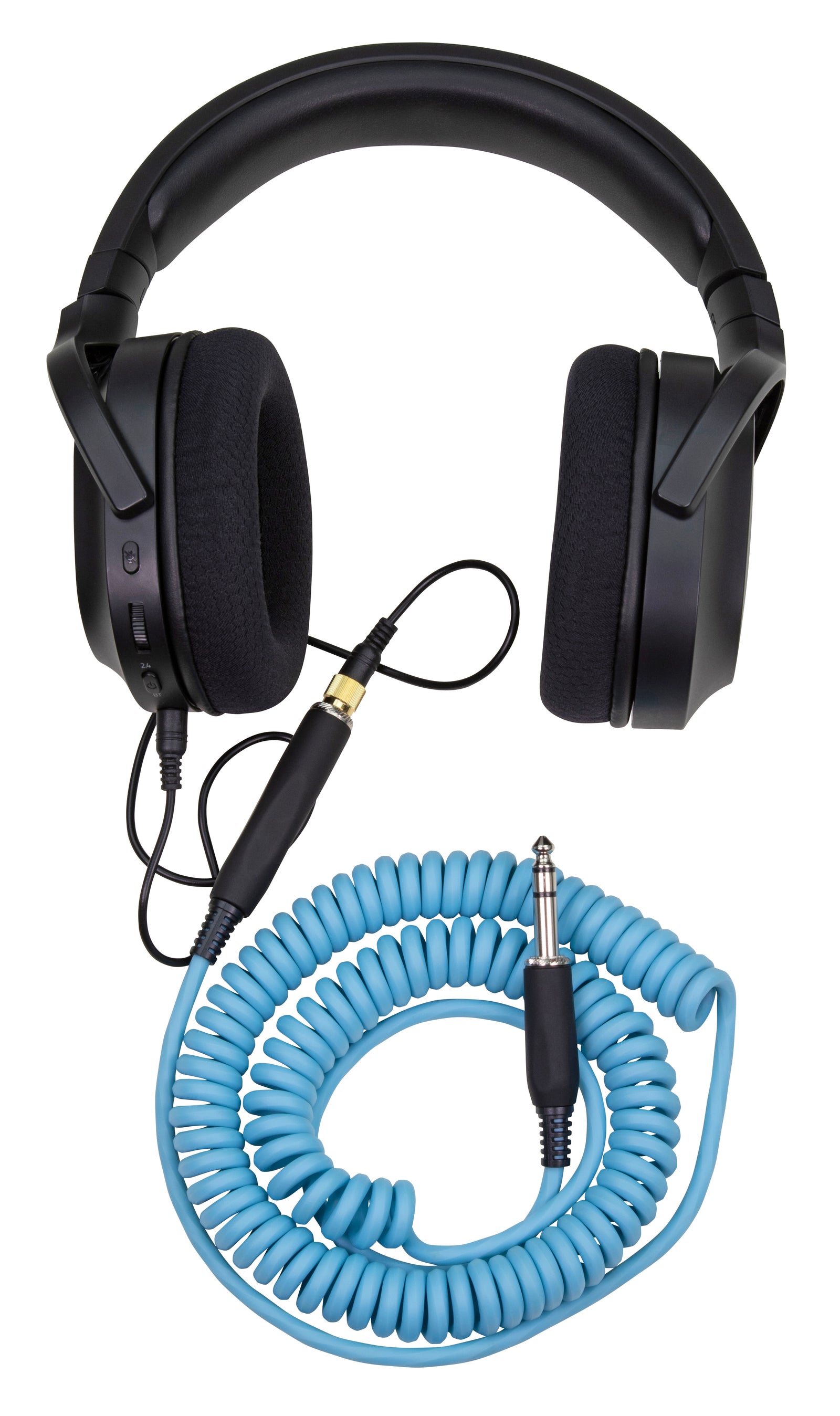 Hex Coiled Headphone Extension Cable, 1/4