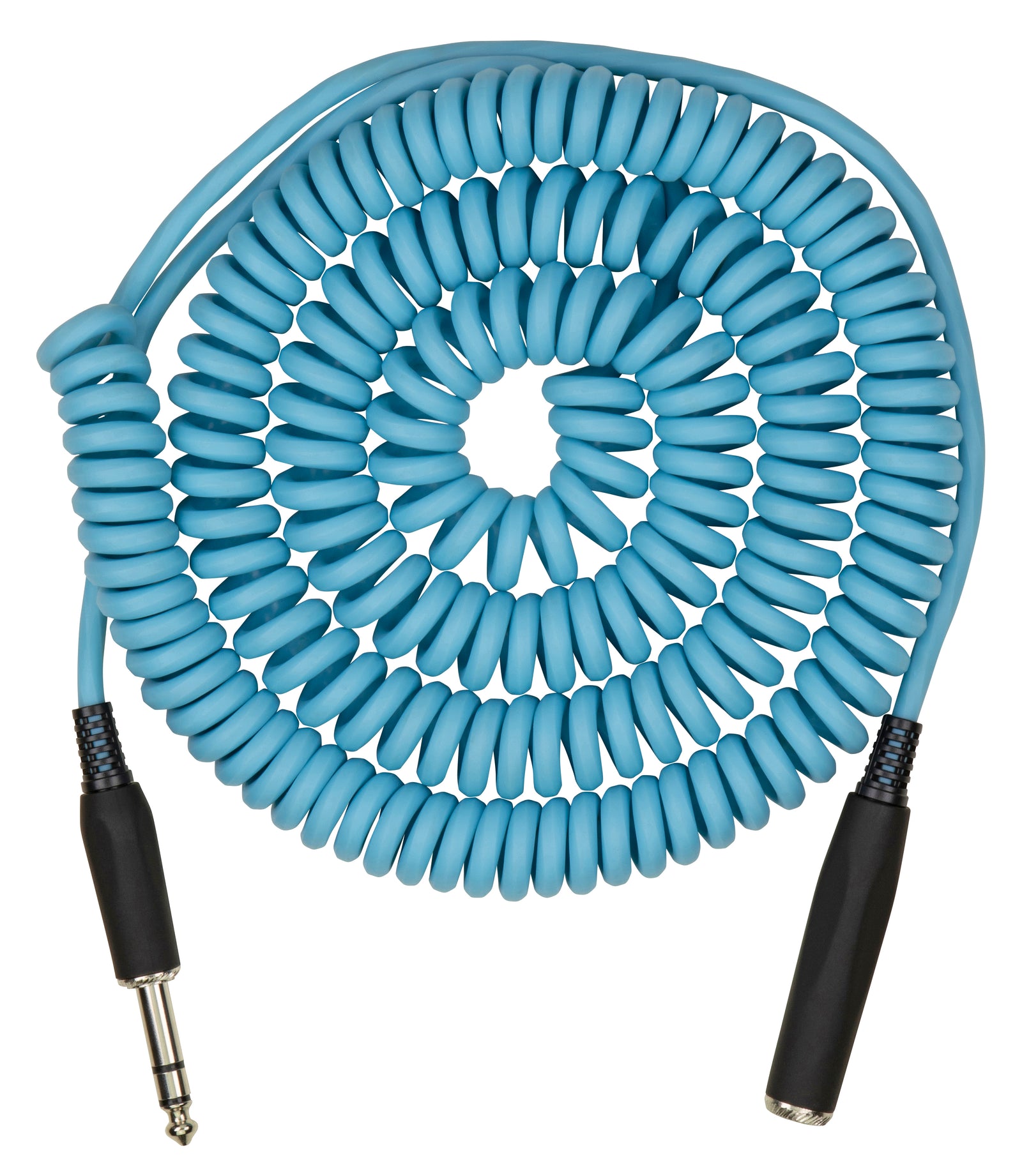 Hex Coiled Headphone Extension Cable, 1/4