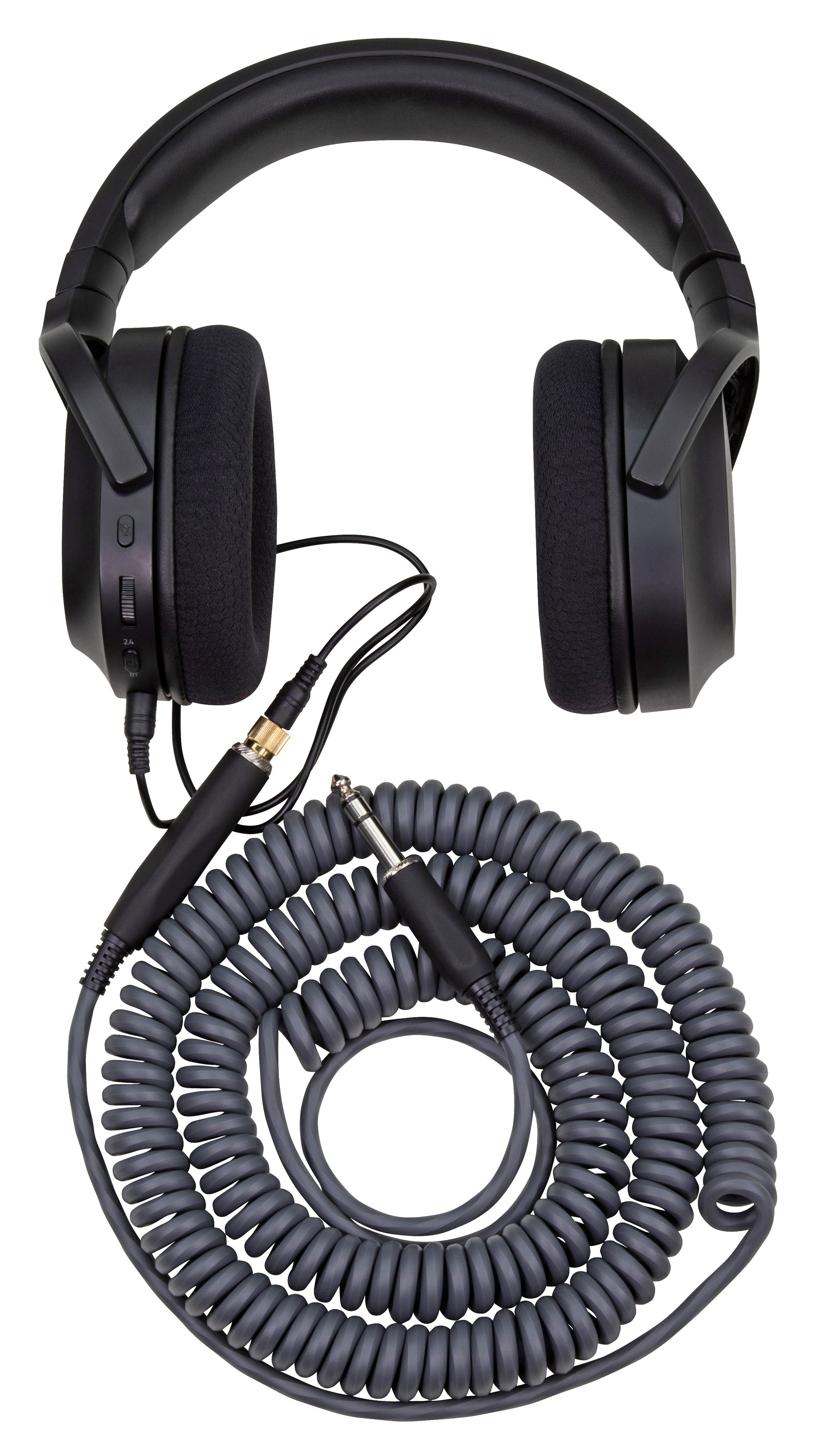 Hex Coiled Headphone Extension Cable, 1/4