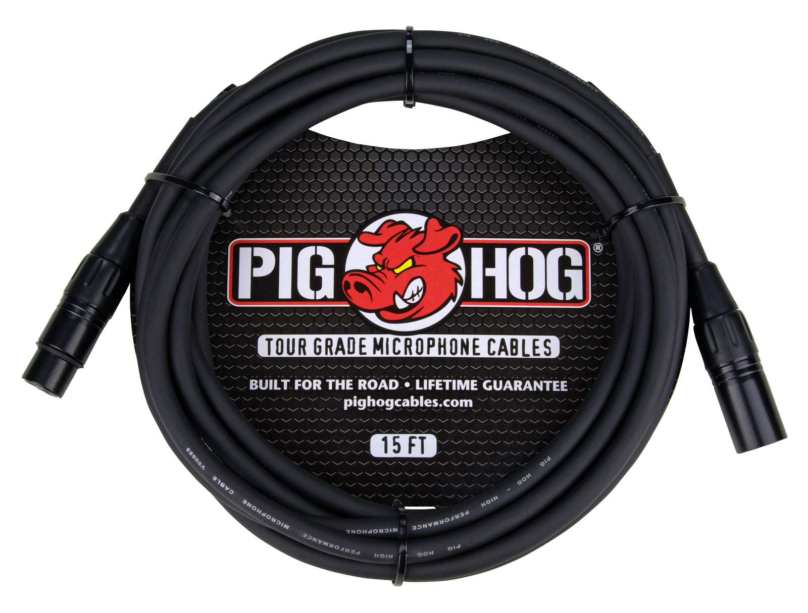 Pig Hog 8mm Mic Cable, 15ft XLR