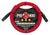 Pig Hog Hex Series Mic Cable, 10ft - Candy Apple Red