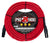Pig Hog Hex Series Mic Cable, 30ft - Candy Apple Red