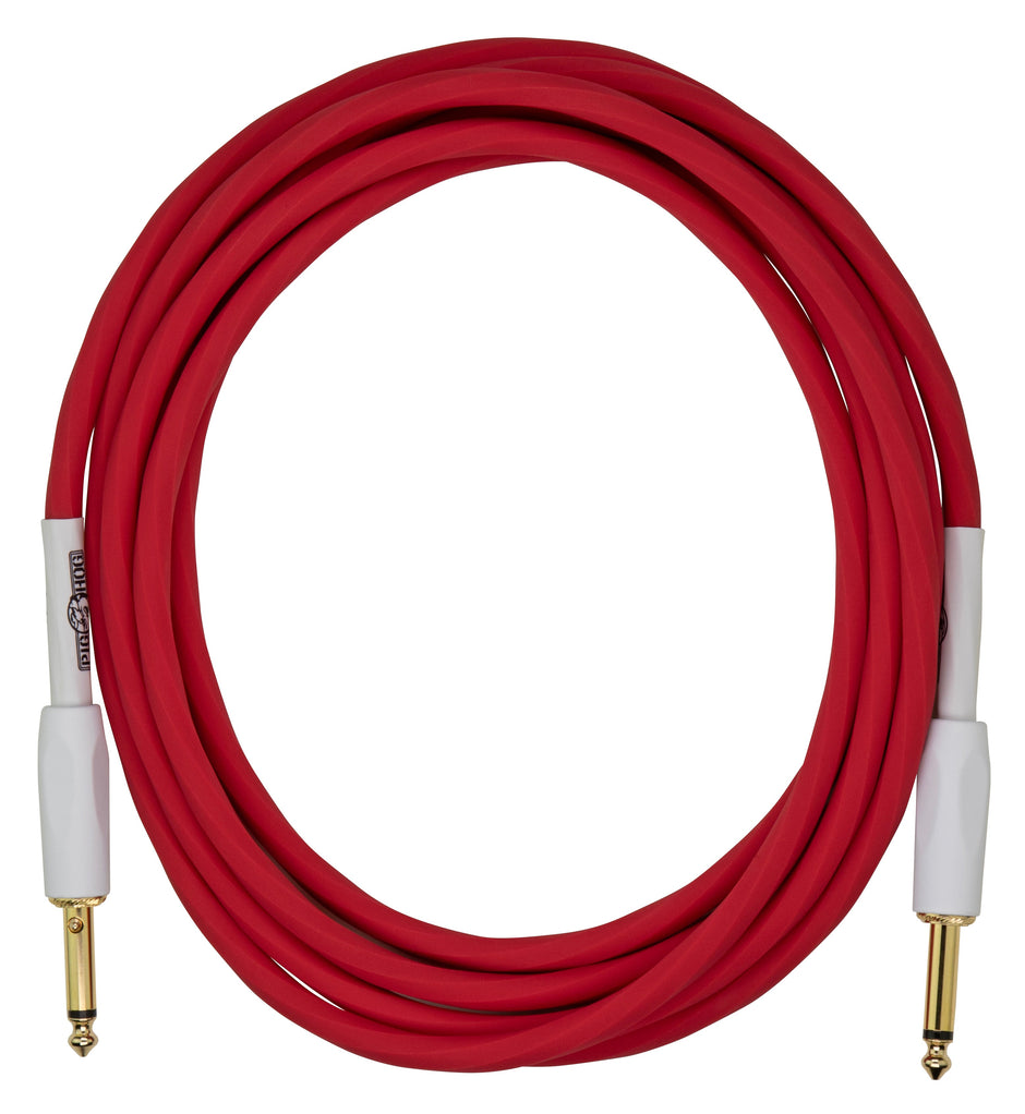 Hex Series Silent Cable 10 ft Candy Apple Red