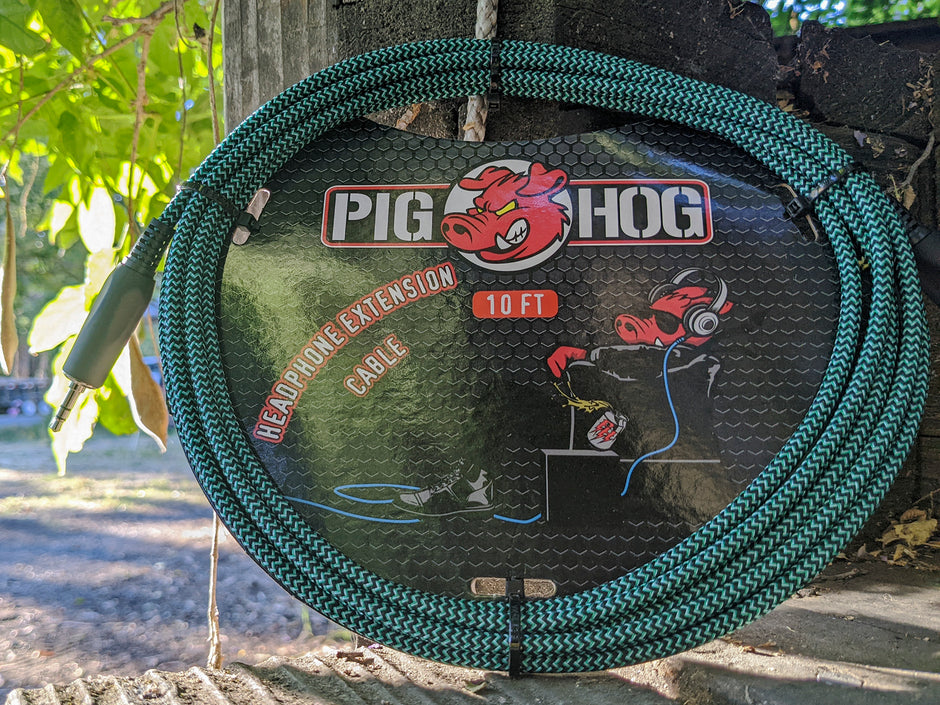 10ft Headphone Extension Cable, 3.5mm,"Tahitian Blue"