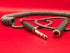Hex Coiled Headphone Extension Cable, 1/4" - 15ft - Charcoal Grey