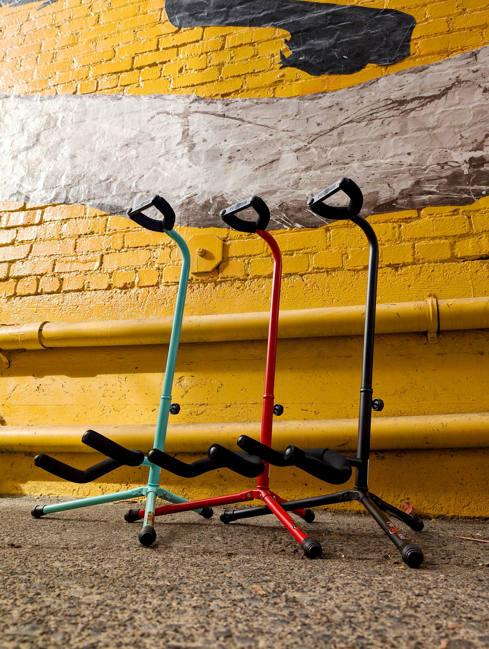 Pig Hog Guitar Stand, Red