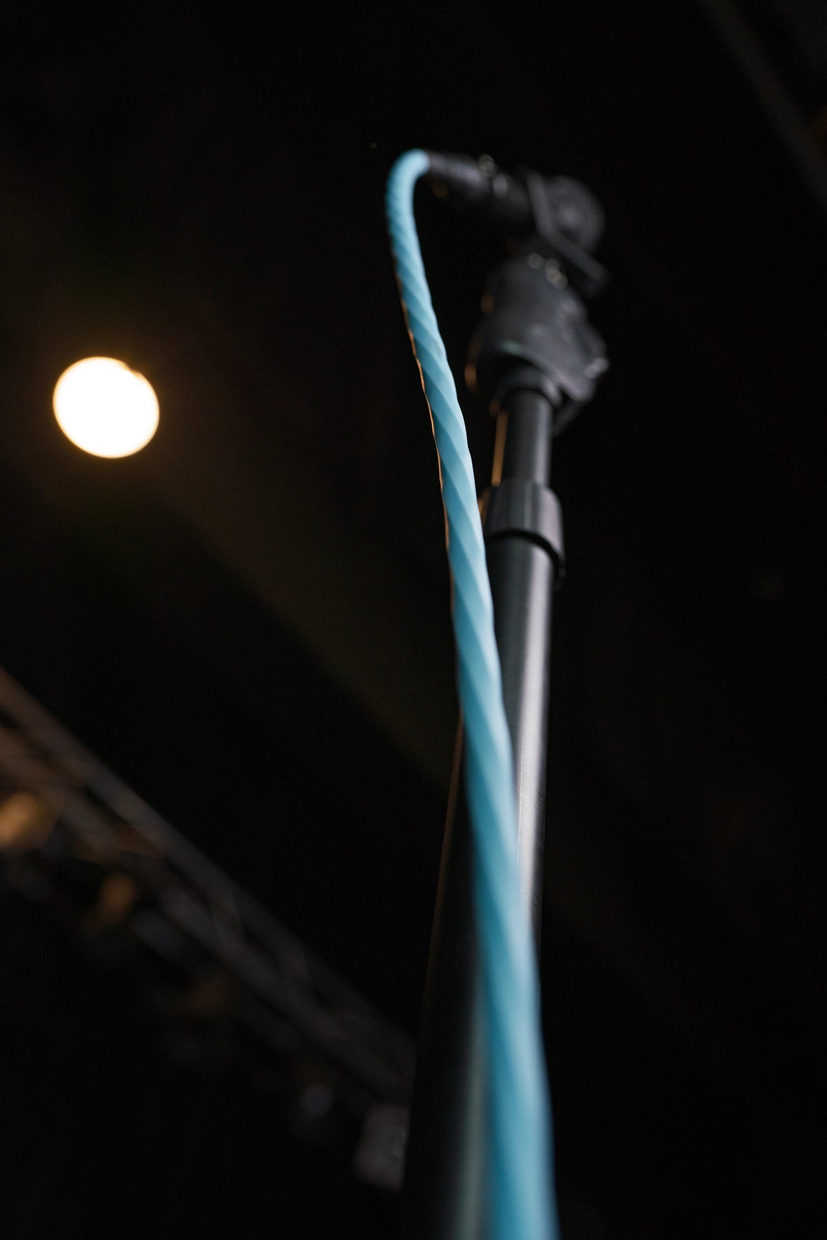 Pig Hog Hex Series Mic Cable, 25ft - Daphne Blue