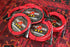 Pig Hog Hex Series Mic Cable, 15ft - Candy Apple Red