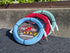 Hex Series Silent Cable 18.6 ft Daphne Blue, Right Angle