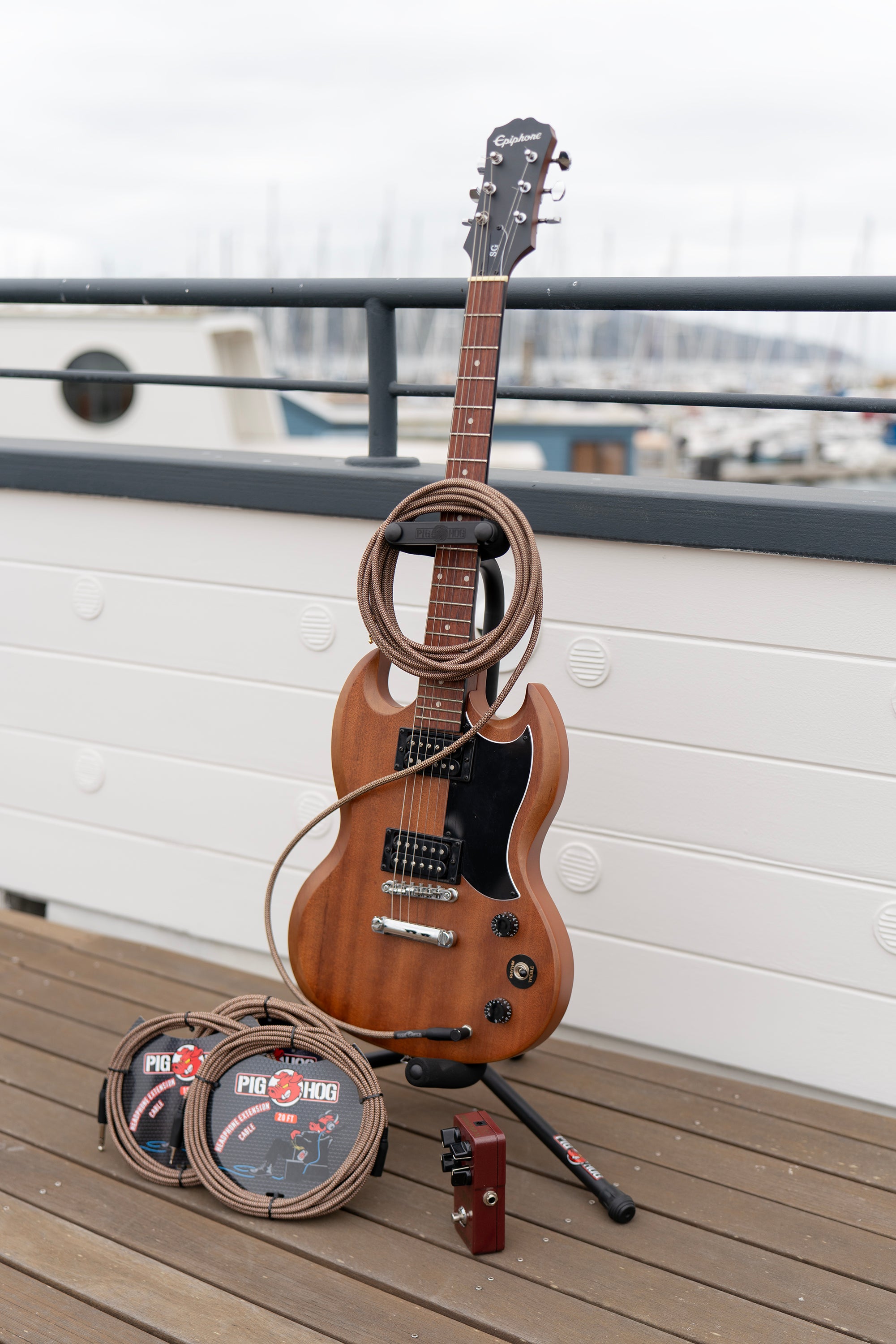 Pig Hog "Tuscan Brown" Instrument Cable, 10ft