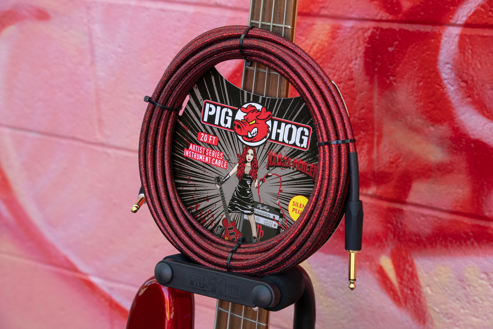 Nadja Peulen Artist Series Instrument Silent R-Angle Cable 20ft