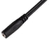 PH 6" Gaming Headset adapter, 3.5mm TRRS (F) to dual 3.5mm TRS (M)
