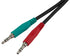 PH 6" Gaming Headset adapter, 3.5mm TRRS (F) to dual 3.5mm TRS (M)
