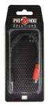 Pig Hog Solutions - 6" Y Cable, Stereo 3.5mm(M)-Dual RCA(F)