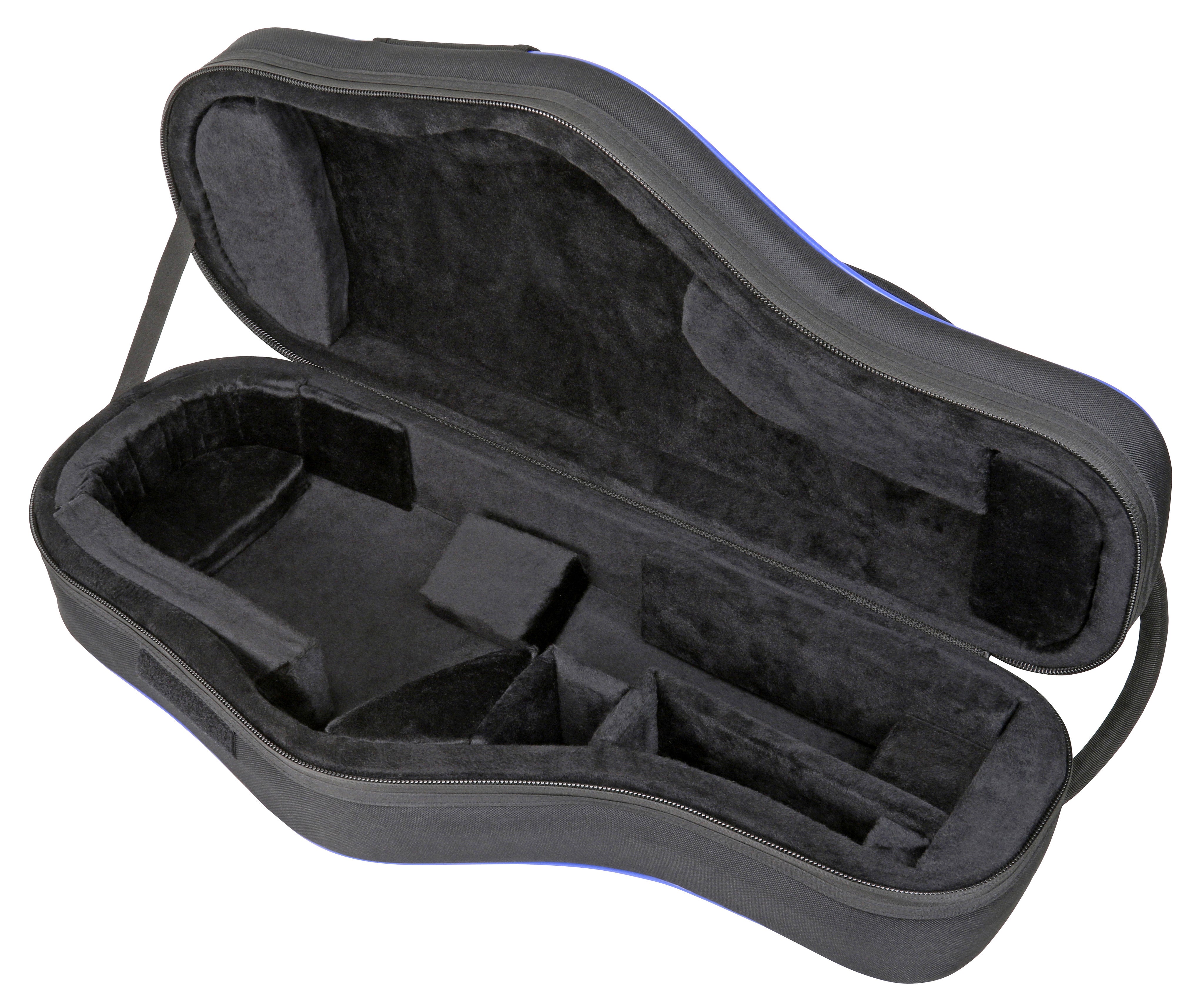Lightweight Hardshell Alto Sax Case, Blue