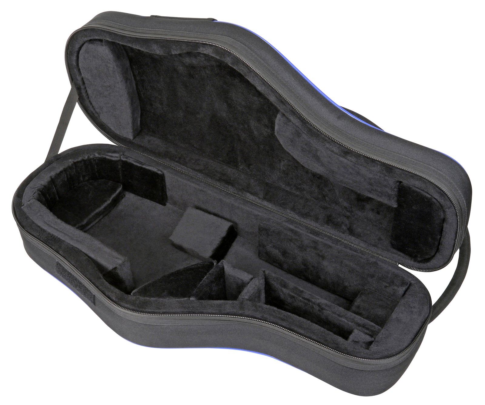 Lightweight Hardshell Alto Sax Case, Blue
