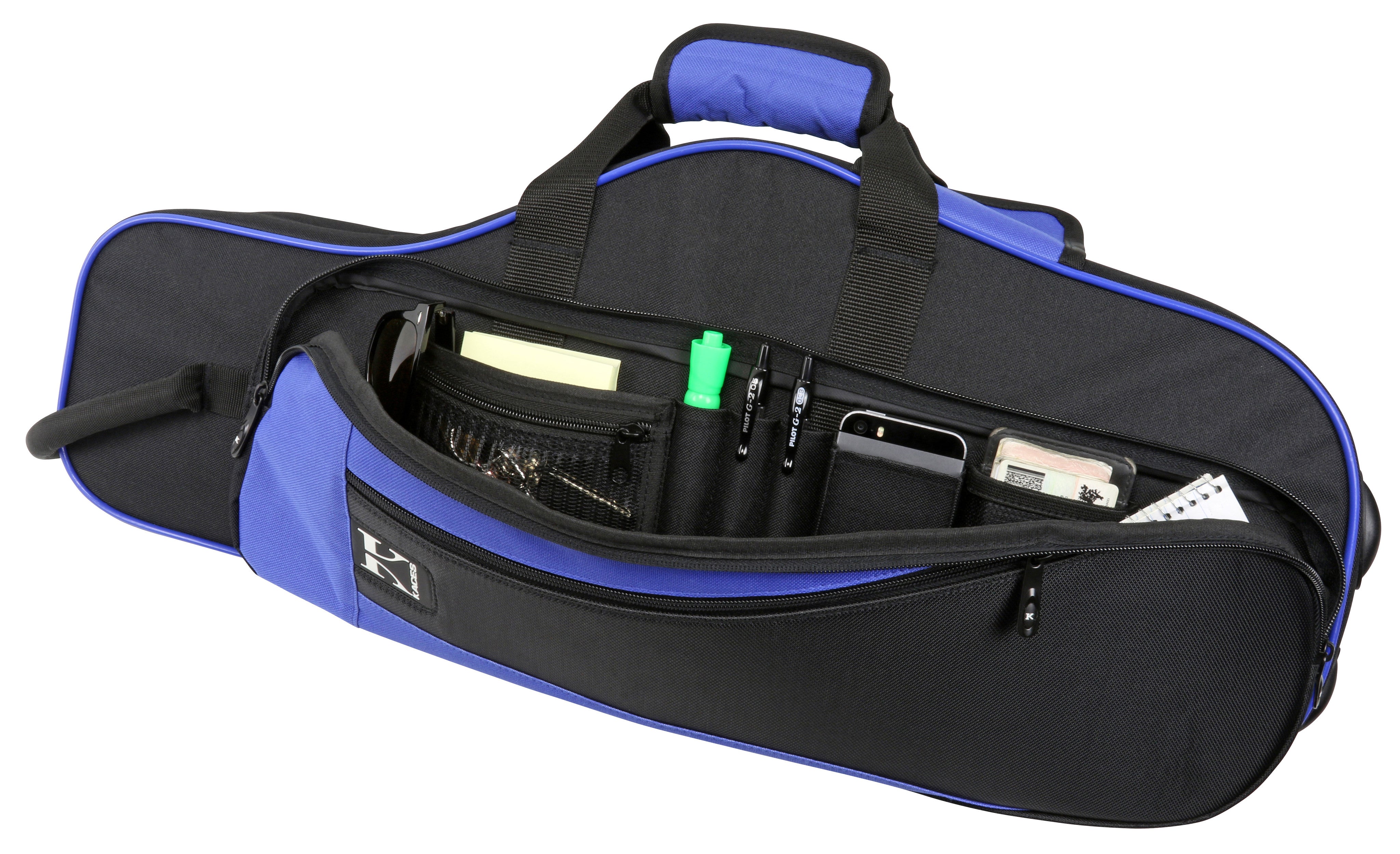Lightweight Hardshell Alto Sax Case, Blue