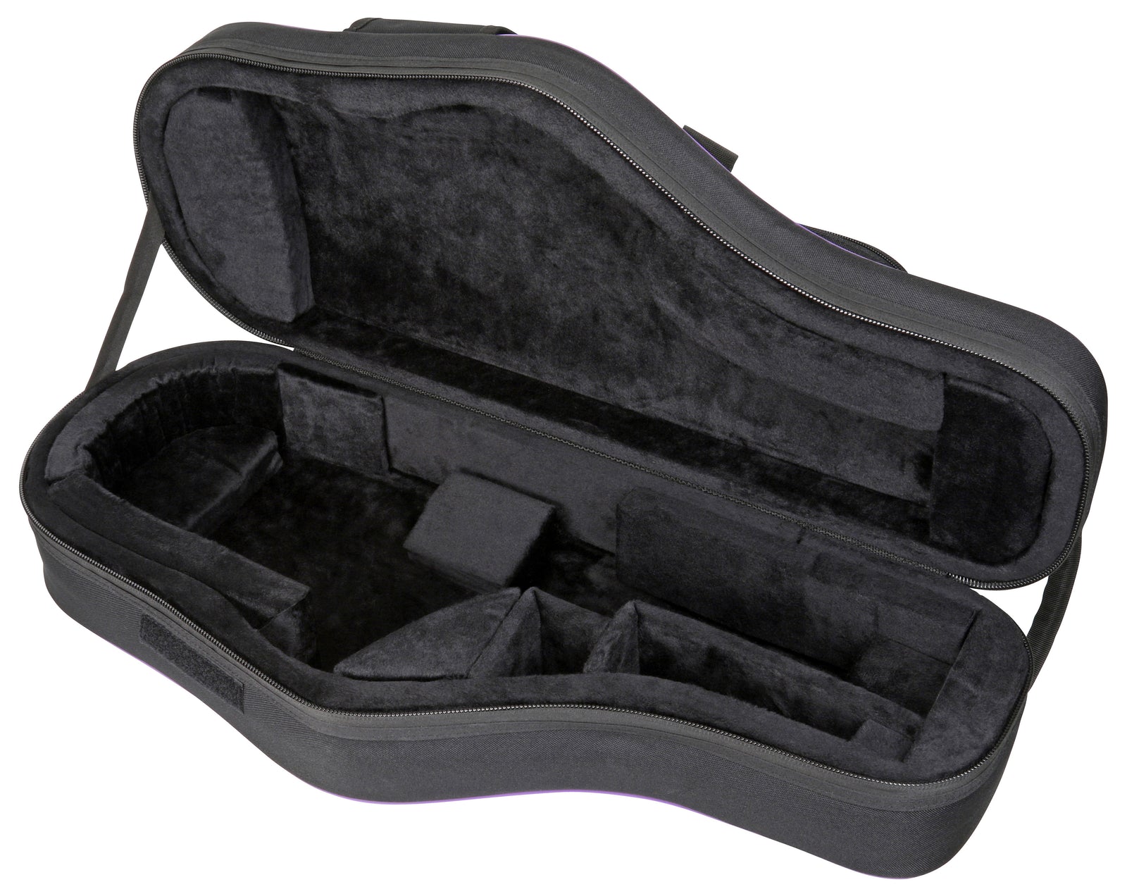 Lightweight Hardshell Alto Sax Case, Purple