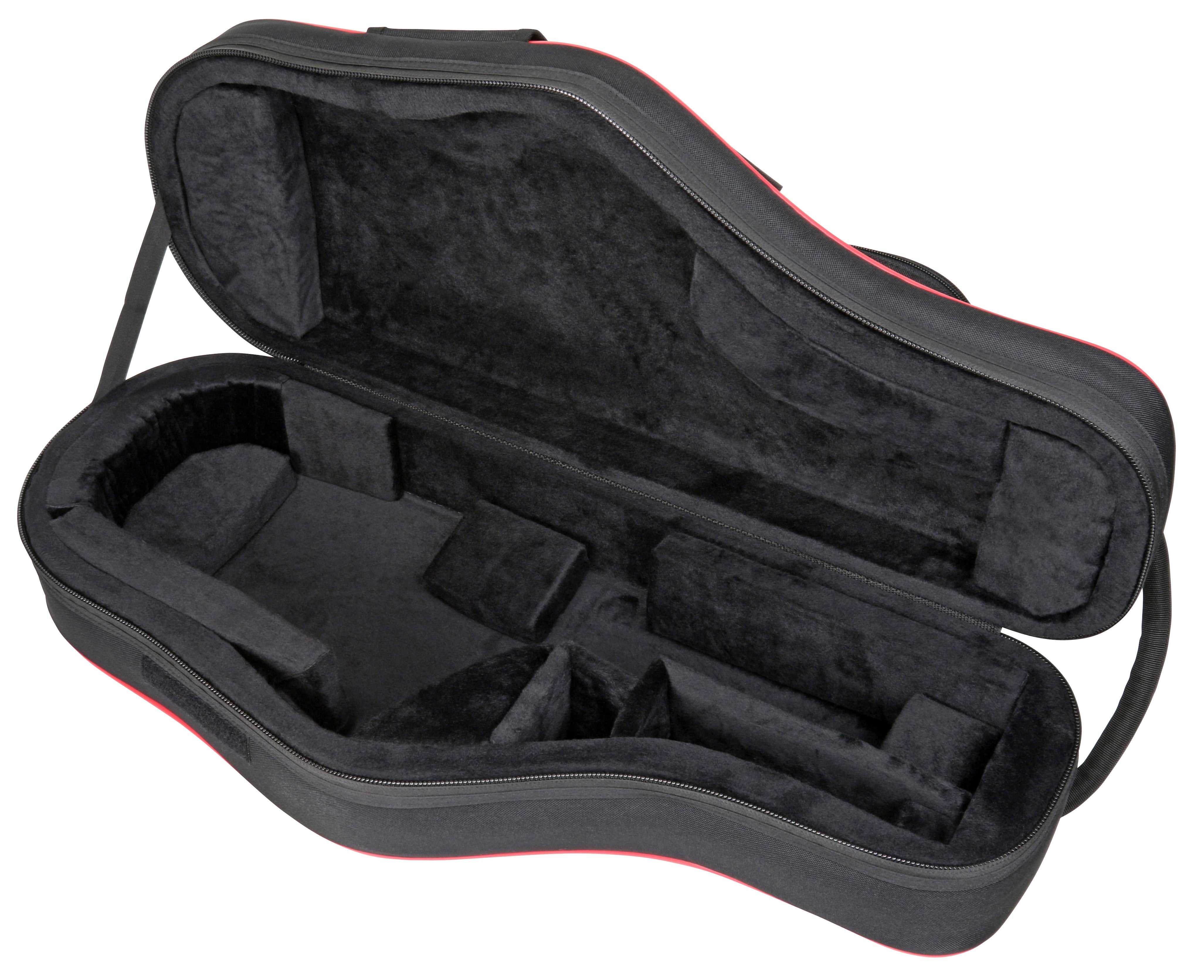 Lightweight Hardshell Alto Sax Case, Red