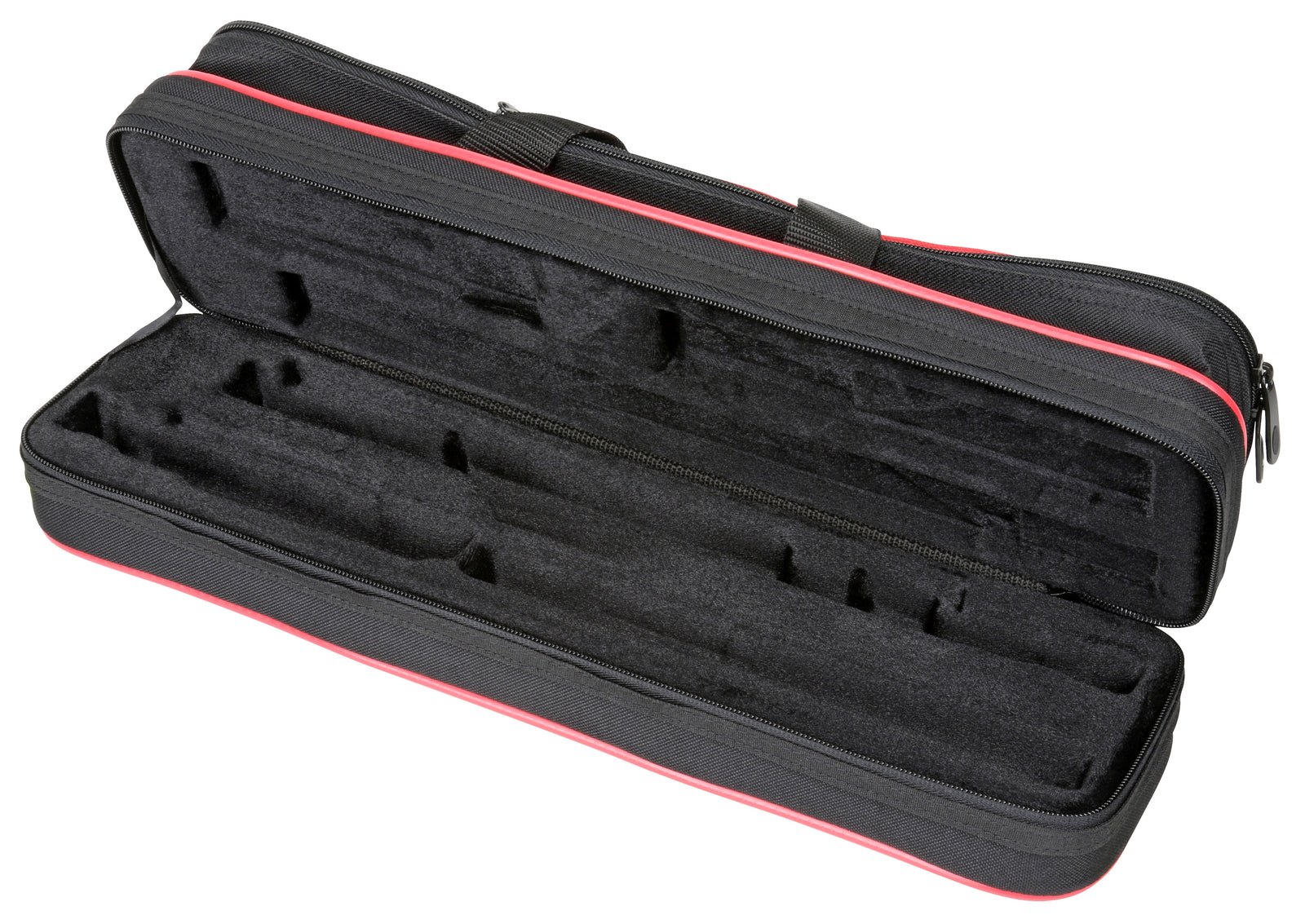 Lightweight Hardshell Flute Case, Red