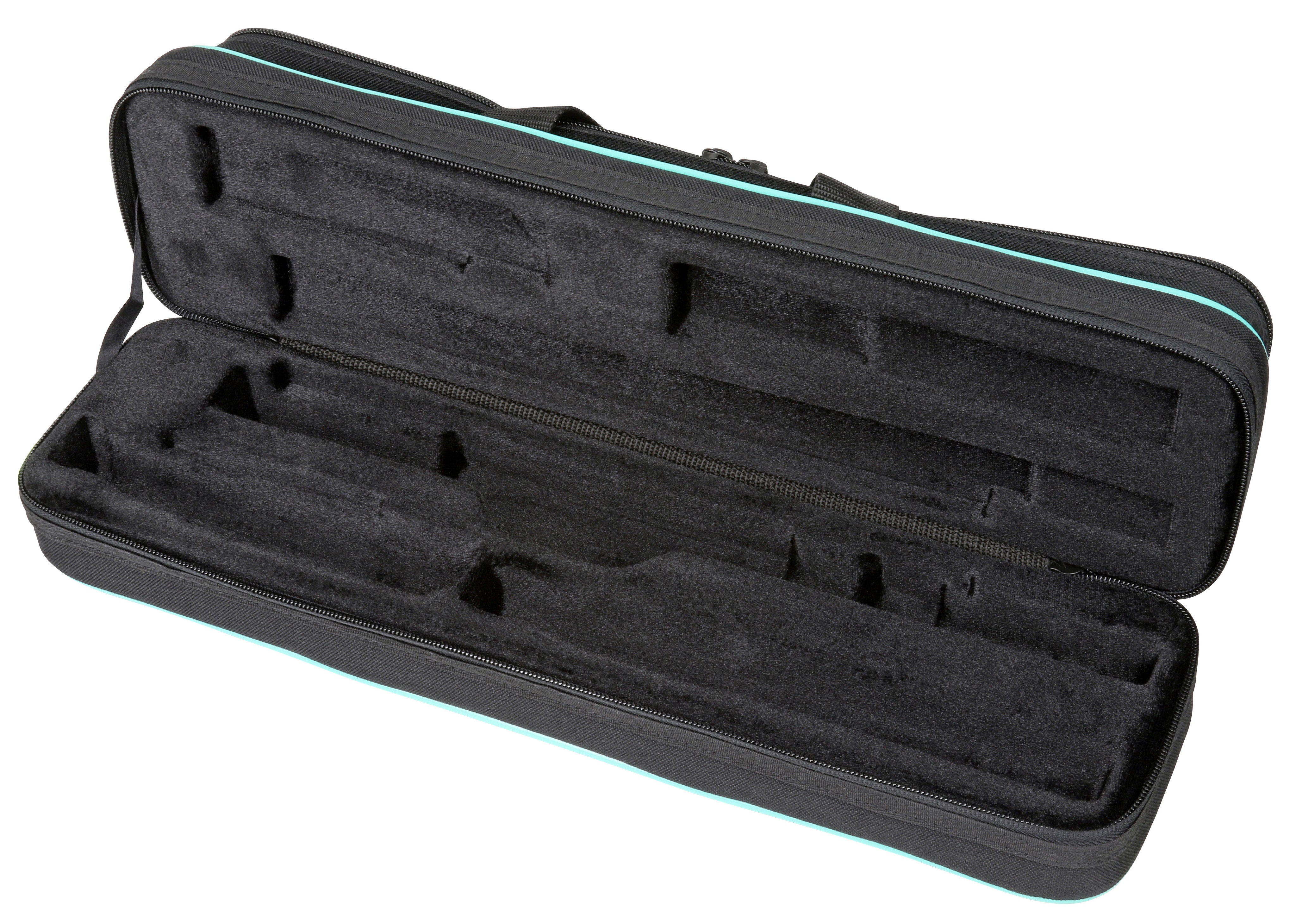 Lightweight Hardshell Flute Case, Teal