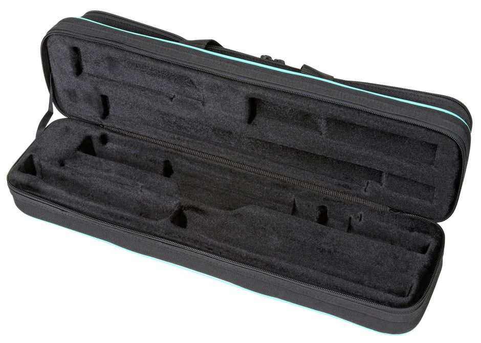 Lightweight Hardshell Flute Case, Teal