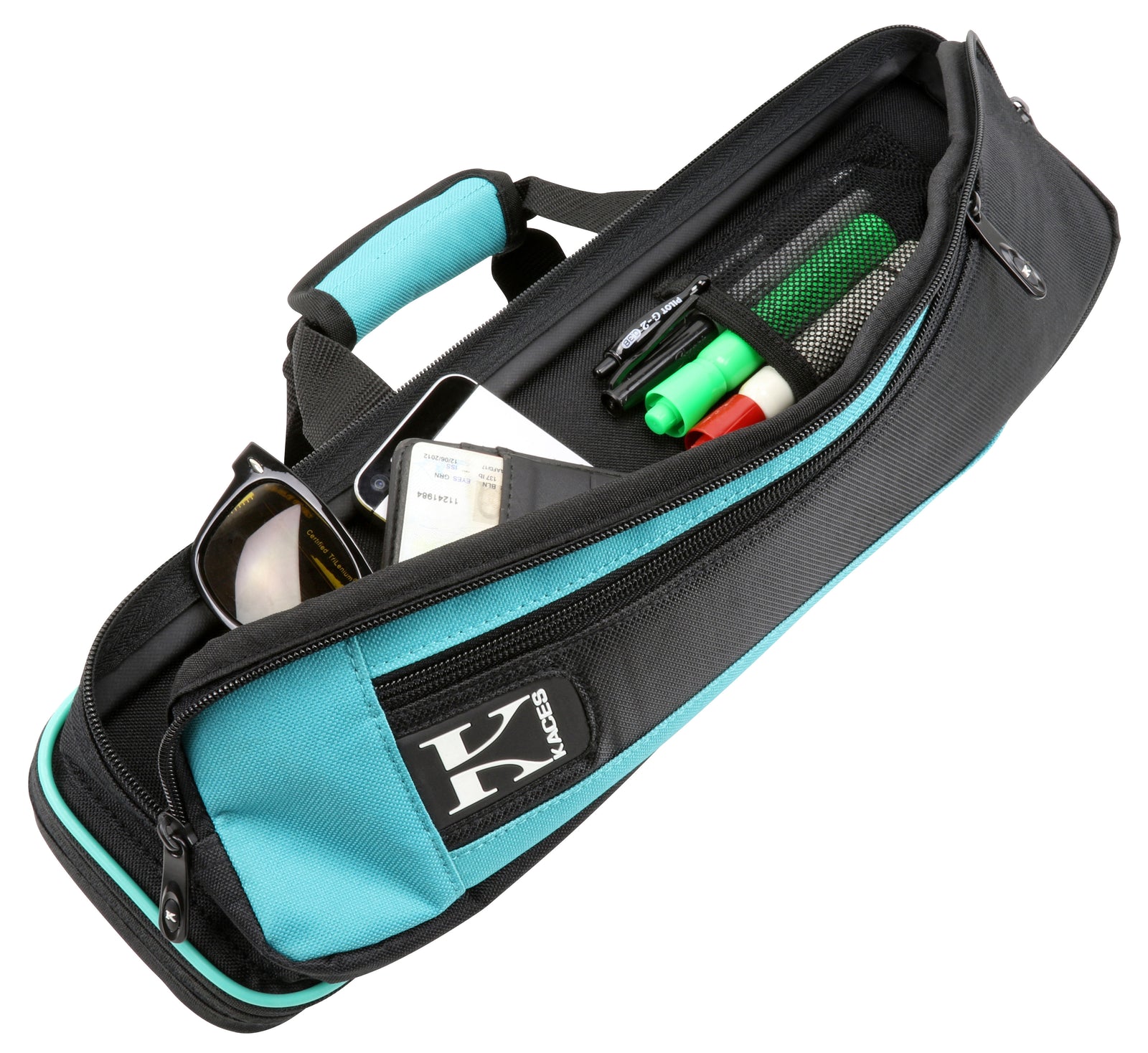 Lightweight Hardshell Flute Case, Teal