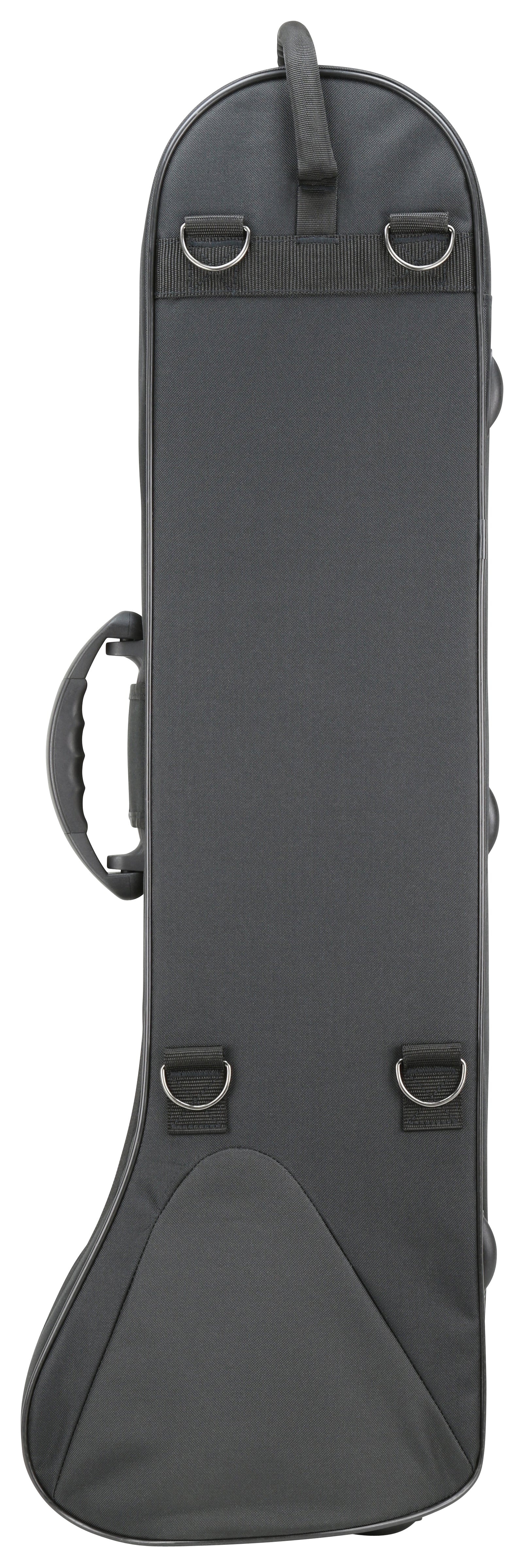 Kaces Lightweight Hardshell Trombone Case, Black