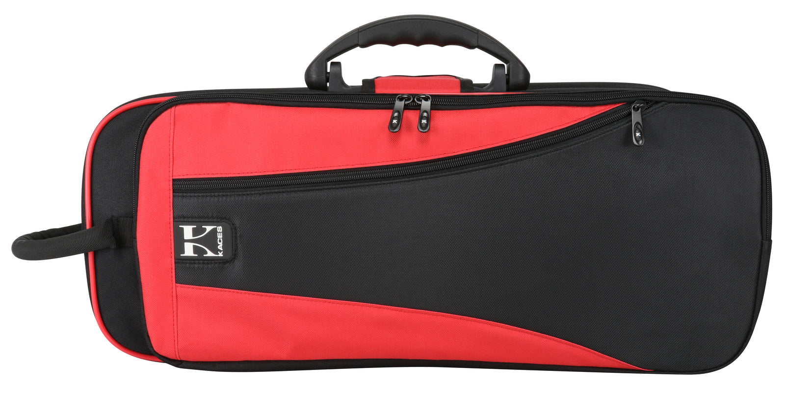 Kaces Lightweight Hardshell Trumpet Case, Red
