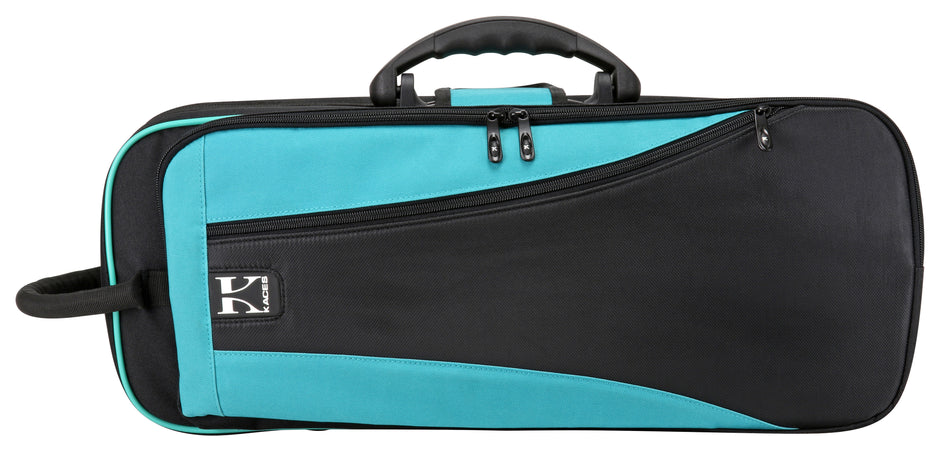 Kaces Lightweight Hardshell Trumpet Case, Teal