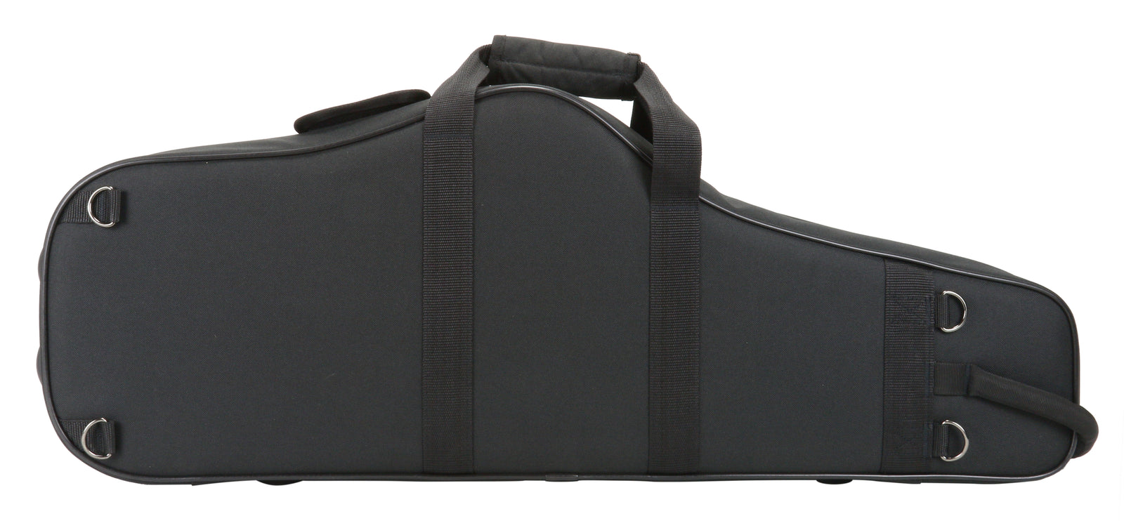 Kaces Lightweight Hardshell Tenor Sax Case, Black