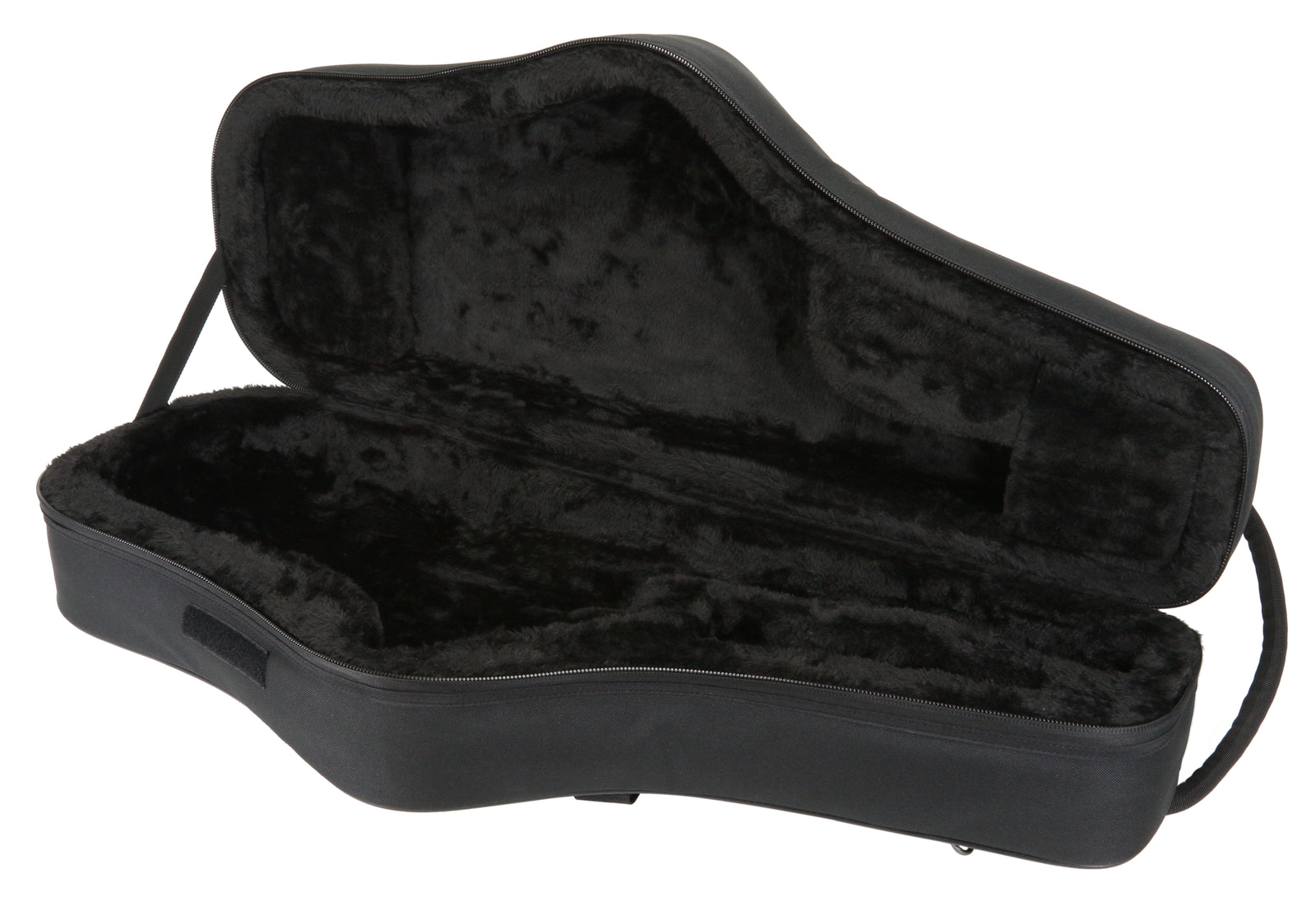 Kaces Lightweight Hardshell Tenor Sax Case, Black
