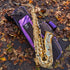 Lightweight Hardshell Alto Sax Case, Purple